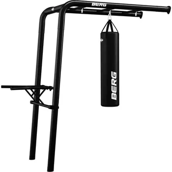 Dětské hřiště BERG Multifunkční hřiště Sports Set s pytlem a hrazdou BERG PlayBase 195cm ČERNÁ