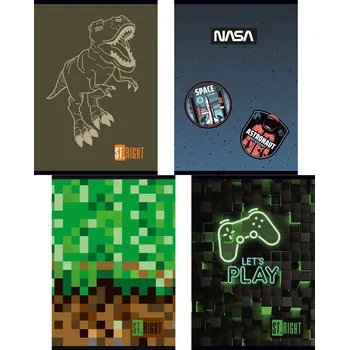 Sešit Sešit linkovaný Unipap A5, 32 listů, měkká obálka, zelený