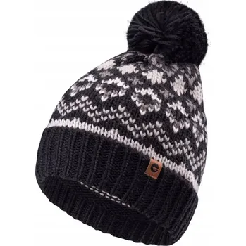 Čepice Hi-Tec zimní čepice beanie černá, univerzální velikost