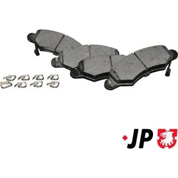 Brzdová destička Sada brzdových destiček, kotoučová brzda JP GROUP 1263603010