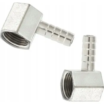 Rohová spojka na hadici 1/2" s těsněním pro sporák