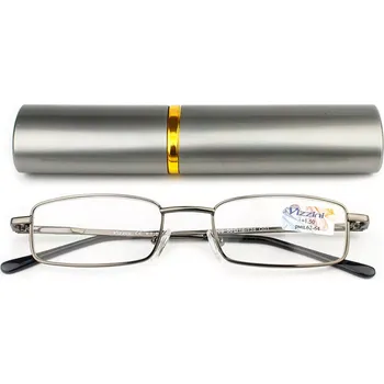 Brýle na čtení OPTICAL Dioptrické brýle v pouzdru Vizzini 03-008-Q01/ +3,50 SILVER