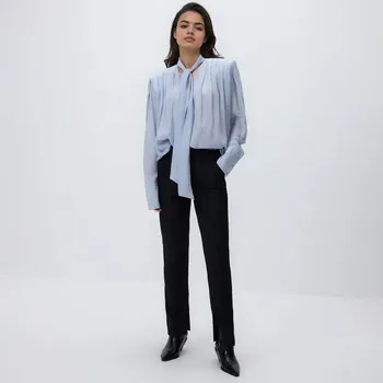 Dámské kalhoty Reserved - Kalhoty se zipy - černý - 954HF-99X - 954HF-99X-S