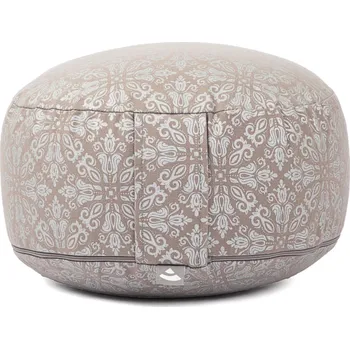 Sedací pytel BODHI Meditační polštář Bodhi Rondo Ethno ŠEDÁ