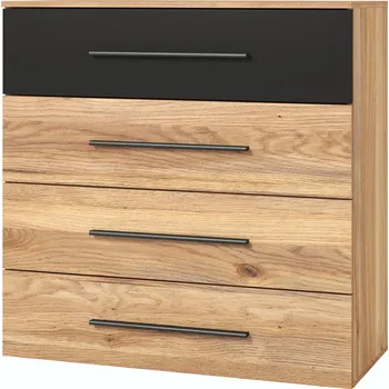 Komoda MOB Gamma (dub + černá)