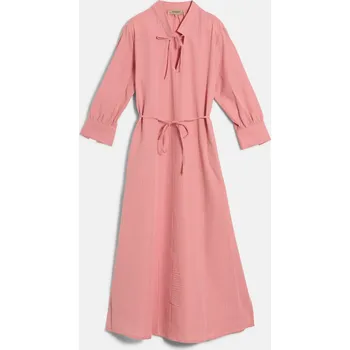 Dámské šaty ŠATY WOOLRICH BLOUSON MAXI DRESS ROSE STRIPE