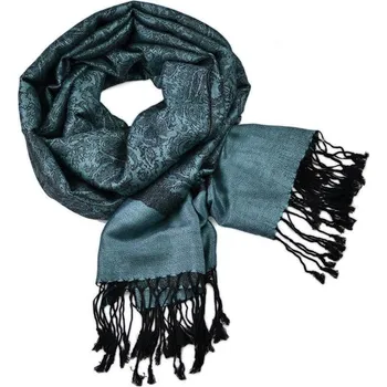 Šála Šála teplá 69cz001-30a - šedomodrá jednobarevná