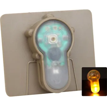 Sportovní střelba Imperator Tactical Taktické signální žluté světlo na suchý zip - TAN