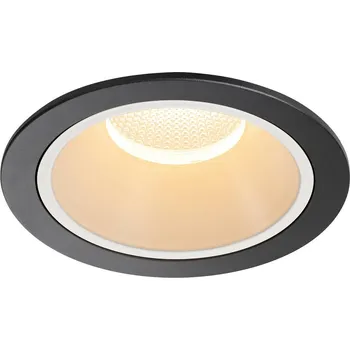 Bodové svítidlo SLV - BIG WHITE NUMINOS® XL Stropní vestavné svítidlo, 2700 K, 20°, IP20, kulaté, černé / bílé - BIG WHITE (SLV) LA 1009919