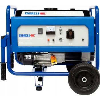Elektrocentrála Přenosná elektrocentrála jednofázová Endress 2800 W benzínová