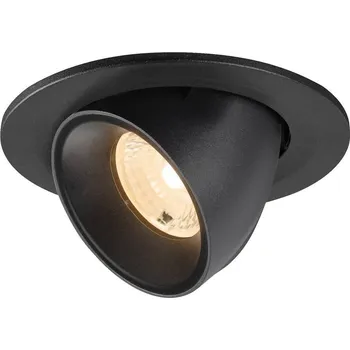 Bodové svítidlo SLV - BIG WHITE NUMINOS® GIMBLE S Stropní vestavné svítidlo, 2700 K, 40°, IP20, kulaté, černé - BIG WHITE (SLV) LA 1009382