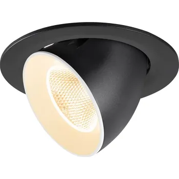 Bodové svítidlo SLV - BIG WHITE NUMINOS® GIMBLE L Stropní vestavné svítidlo, 2700 K, 20°, IP20, kulaté, černé / bílé - BIG WHITE (SLV) LA 1009704