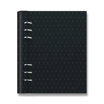 Zápisník Diář Filofax Clipbook Moonlight A5 černý