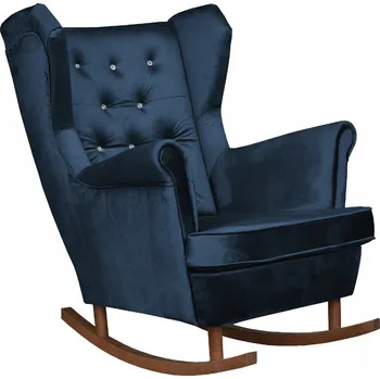 Křeslo Houpací křeslo Family Meble modré