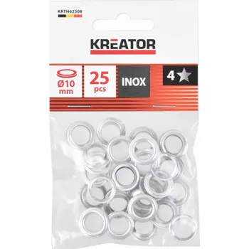 Nýt KRTH62508 - Nýtovací očka hliník 10mm 25ks KREATOR