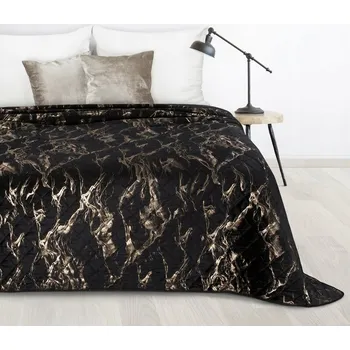 Přehoz na lůžko Přehoz Eurofirany akryl 170 cm x 210 cm černý