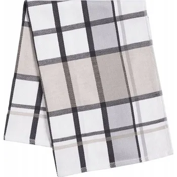 Utěrka Kuchyňská Utěrka Markizeta 50x70 cm béžová a bílá