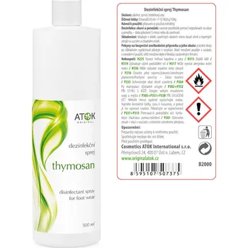 Dezinfekce Original Atok Dezinfekční sprej Thymosan Objem: 500 ml