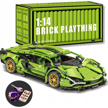 ostatní stavebnice Stavebnice K&M Lamborghini Racing Car 1280 dílů plastové 8+