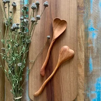 Vařečka Dřevěná vařečka/lžíce Srdíčko