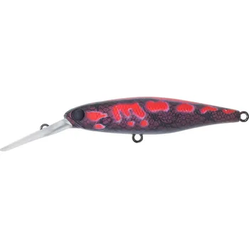 Umělá nástraha Wobler ILLEX DD Squirrel 67mm Suspending UV Secret Red Craw