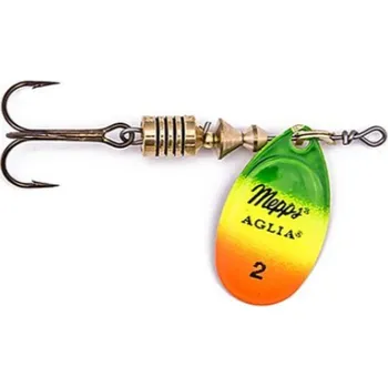 Umělá nástraha Rotační třpytka Mepps Aglia Fluo Vel.2 4,5g Tiger