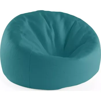 Sedací pytel Sablio Sedací vak Cocoon Zelenomodrá - 115 x 75 cm x 45 cm