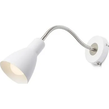 Bodové svítidlo RED - DESIGN RENDL KAYA nástěnná bílá matný nikl 230V E27 28W - RED - DESIGN RENDL RED R12898