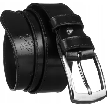 Opasek Kožený opasek Rovicky RPM-24 černý 115 cm