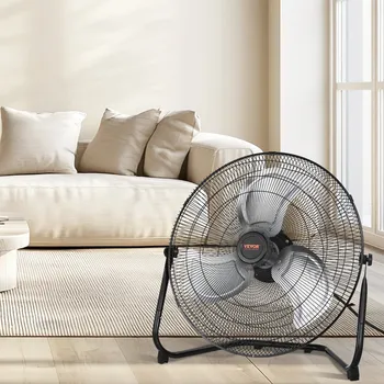 Domácí ventilátor Vevor Průmyslový podlahový ventilátor 2 ks 20" 3 rychlosti 4800 cfm 360°
