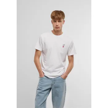 Pánské tričko Good Vibes Drink Tee EMB - white 3XL