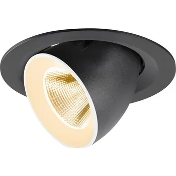 Bodové svítidlo SLV - BIG WHITE NUMINOS® GIMBLE M Stropní vestavné svítidlo, 2700 K, 20°, černé / bílé - BIG WHITE (SLV) LA 1009542