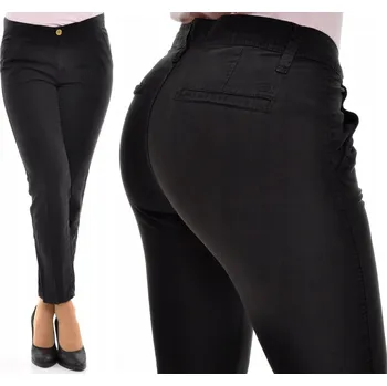 Dámské kalhoty WRANGLER kalhoty SLIM black flax CHINO W31 L32