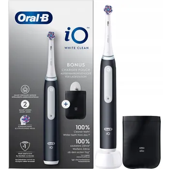 Elektrický zubní kartáček Magnetický Kartáček Oral-B iO White Clean černý