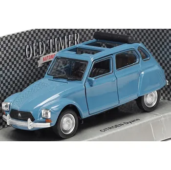 autíčko WELLY OLD TIMER CITROEN DYANE MODRÝ 1:34 NOVÝ KOVOVÝ MODEL 43859