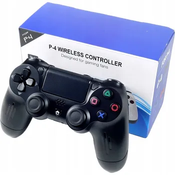 Gamepad Bezdrátový ovladač Tradebit pro PS4, černá
