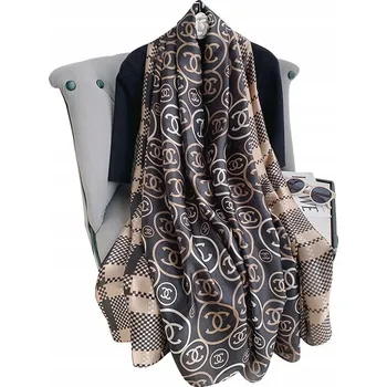 Šála Elegantní dámská ŠÁLA, krásný velký ŠÁTEK, elegantní jako hedvábí, 180x90 cm