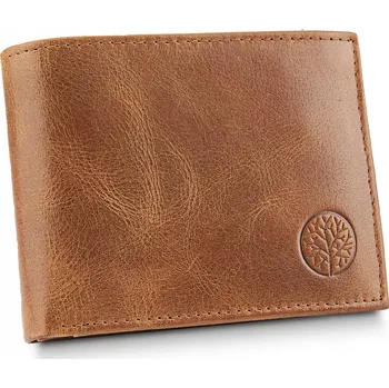 Peněženka Peněženka Betlewski , přírodní kůže, hnědá - muž