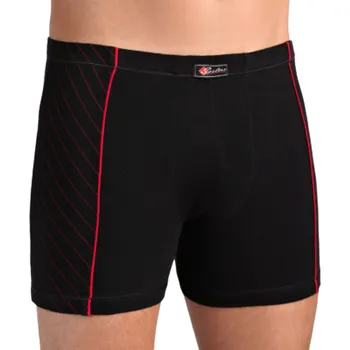 Boxerky Spoltex Pánské boxerky z bambusového vlákna Velikost: 52 - XL, Barva: černá