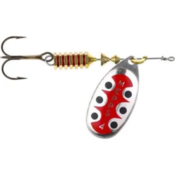 Umělá nástraha Rotační třpytka Mepps Aglia TW Vel.4 8,5g Stříbrná