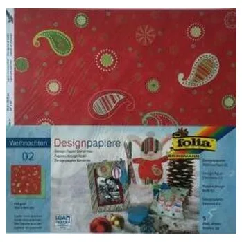 Set školních potřeb Design-papier 190 g/m2 30,5x30,5cm 5 arkuszy