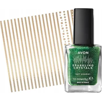 Lak na nehty Lak na nehty Avon SOFT EMERALD 10 ml