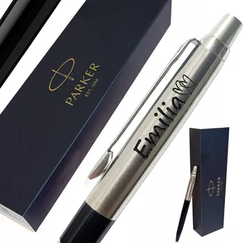 Propiska Parker Jotter s gravírováním pro něj nebo pro ni černý