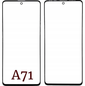 Přední sklo LCD s OCA lepidlem pro opravu displeje Samsung A71