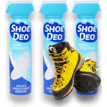 Přípravek pro údržbu obuvi SHOE DEO Osvěžující deodorant do bot a obuvi 150 Ml