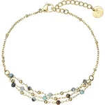 Náramek ocelový s africkým tyrkysem 43105.3