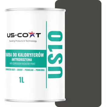 barva na kov Barva pro radiátory Antikorozní Odolná 1L Matná Šedá Tmavá 3v1