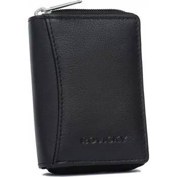Peněženka Rovicky dámská peněženka z pravé kůže černá