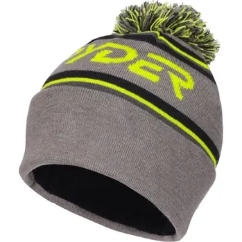 Čepice Zimní kulich Spyder ICEBOX HAT UNI Tmavě šedá, Světle zelená, Černá