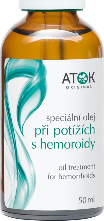 Original ATOK Speciální olej při potížích s hemoroidy 50 ml